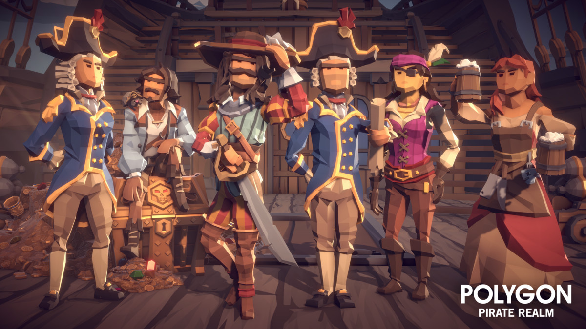 Bundle - Pirate Realm, Tropical Jungle Biome, and Pirate Isles Map