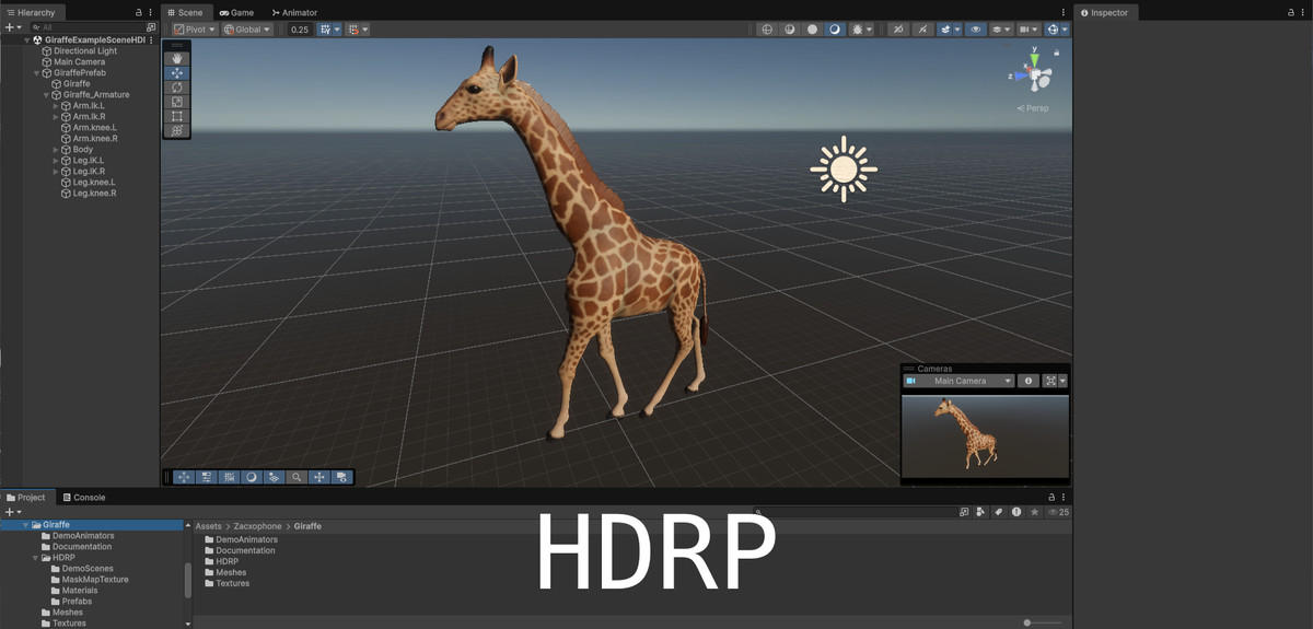 Animated Giraffe