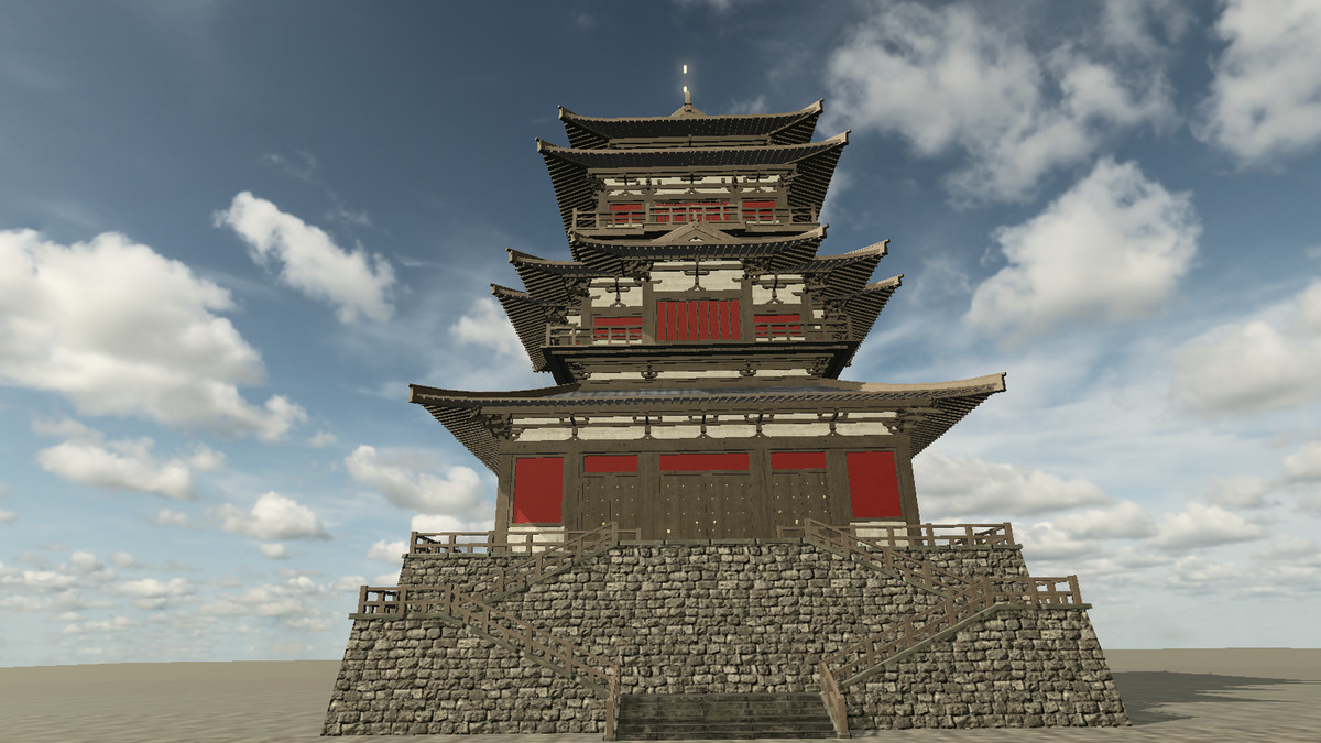 Medieval Asian Castle