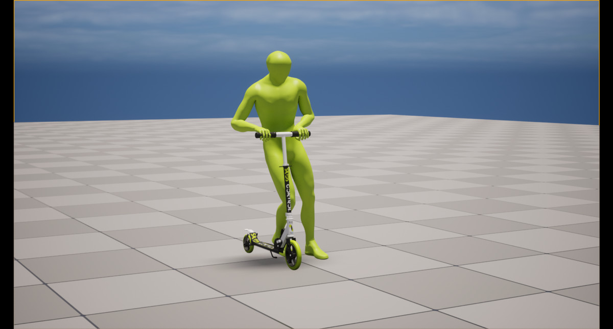 Mini Scooty Animation