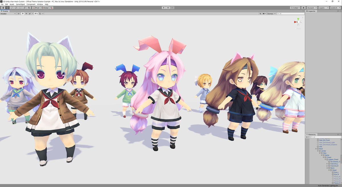 Official Thema - SD Unity-chan Haon Custom