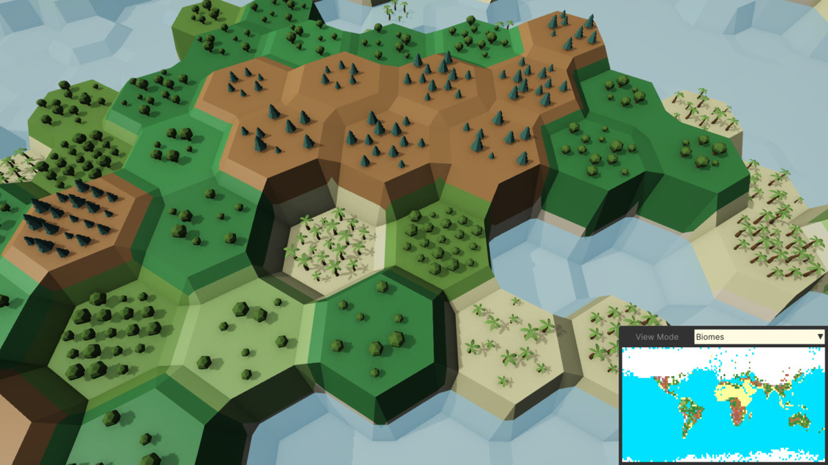 Hex Terrains Framework 2