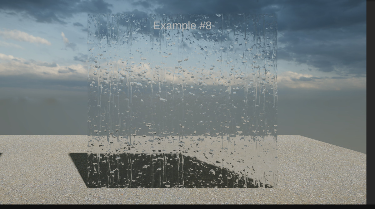 Procedural Rain Droplet Shader HDRP & URP