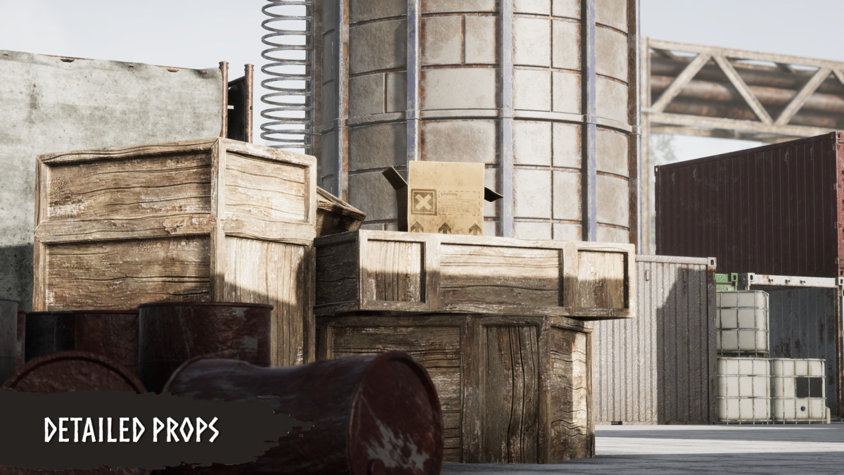 Industrial Factory (Factory, Warehouse, Industrial Factory, Modular Factory)