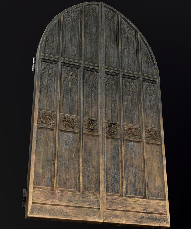 Five Old Doors