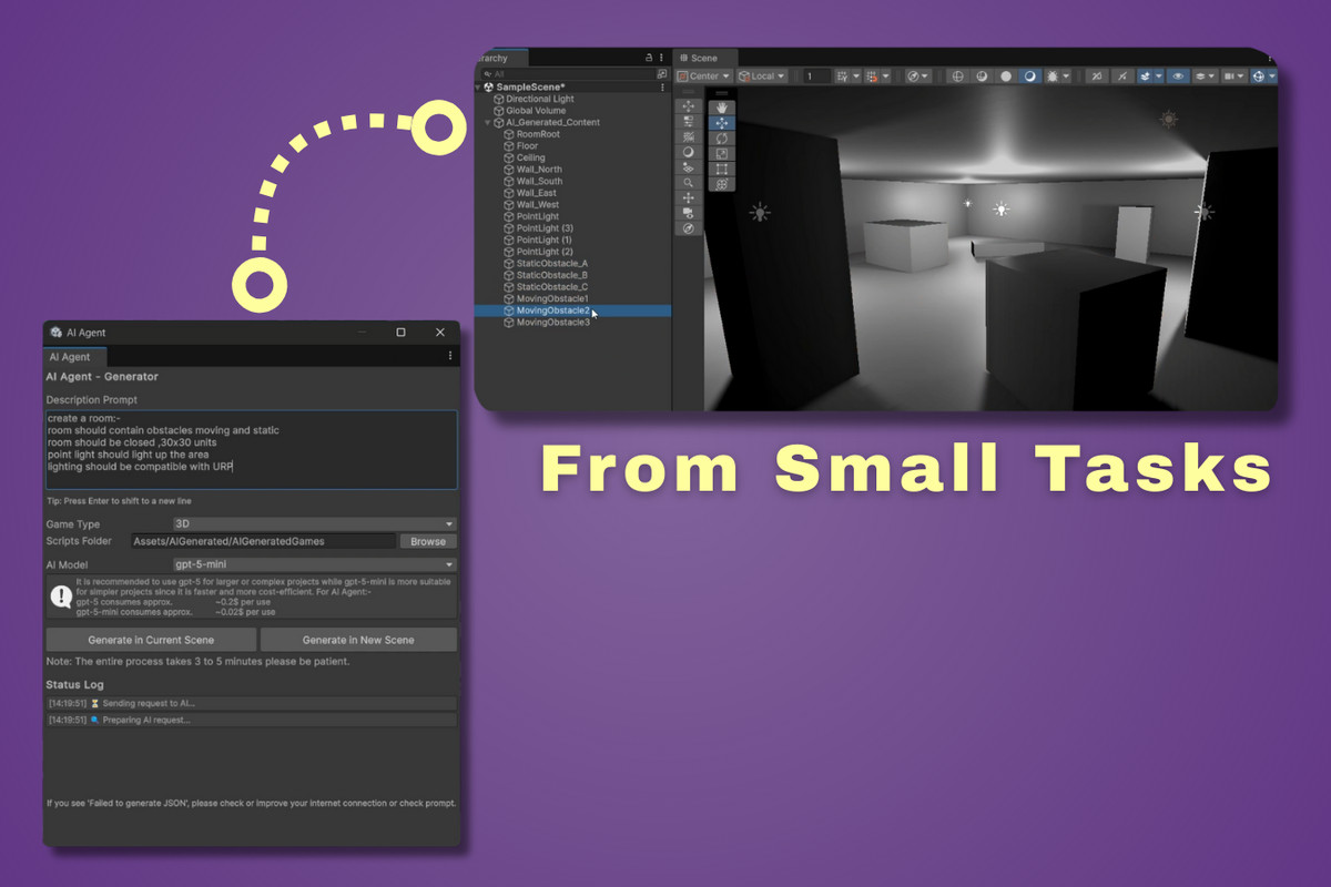 AI Agent | Generate Prototypes & Mechanics with Prompts