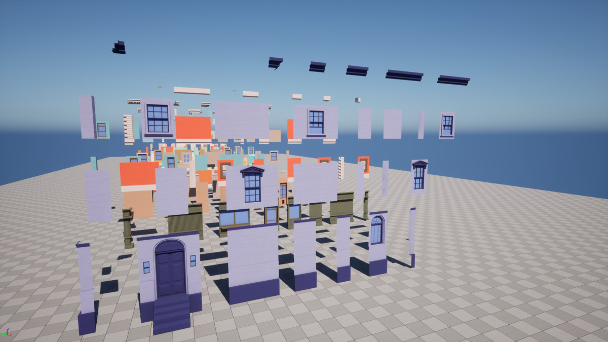 Modular Stylized Cartoon City Pack [Desktop & Mobile]