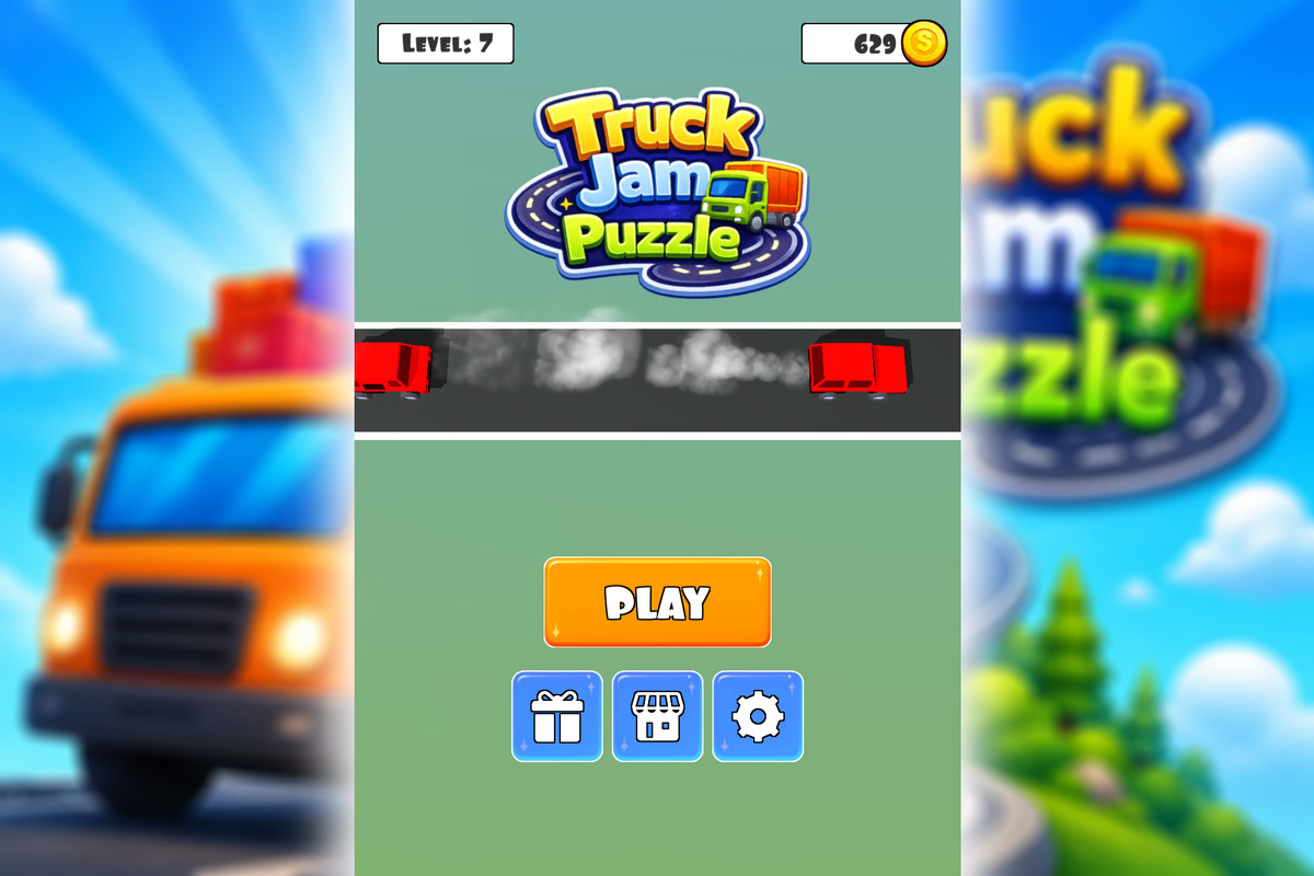 Truck Jam - Complete Mobile Game Template