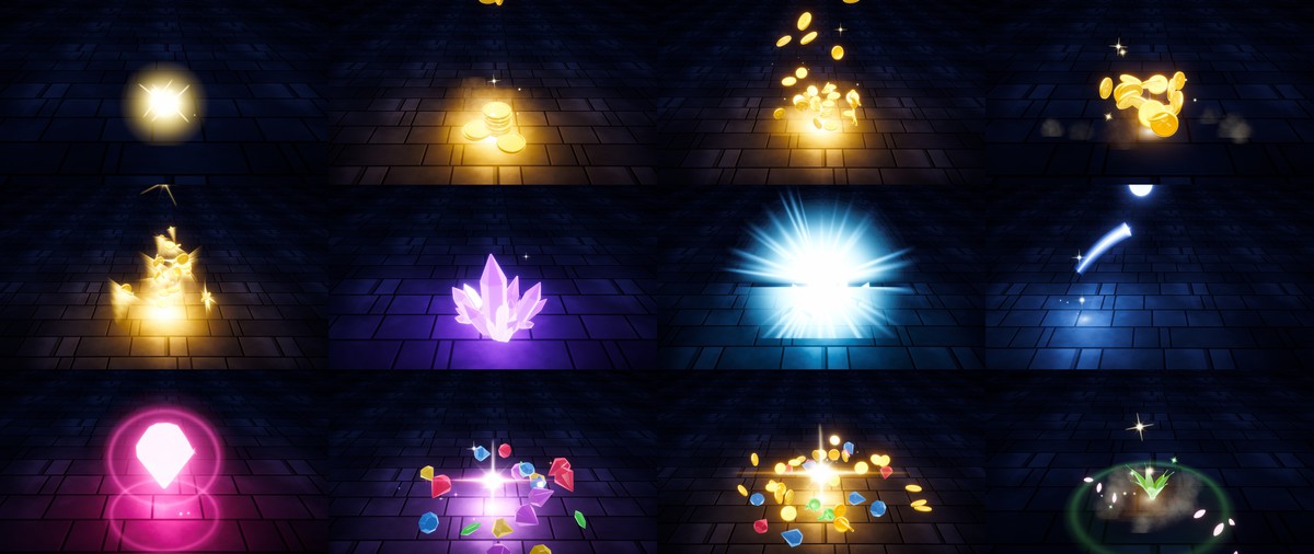 RPG Loot Feedback FX — 260+ Loot, Chest & Reward Effects