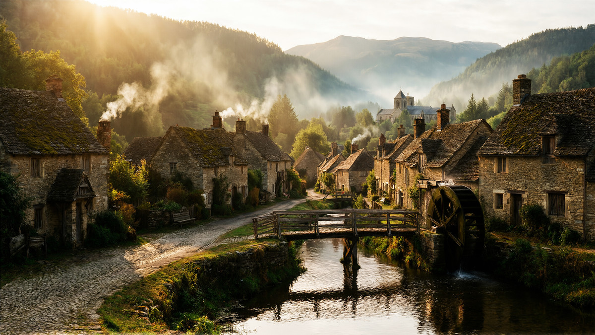 Forgotten Medieval Village Music Pack – Foggy Countryside & Ambient RPG