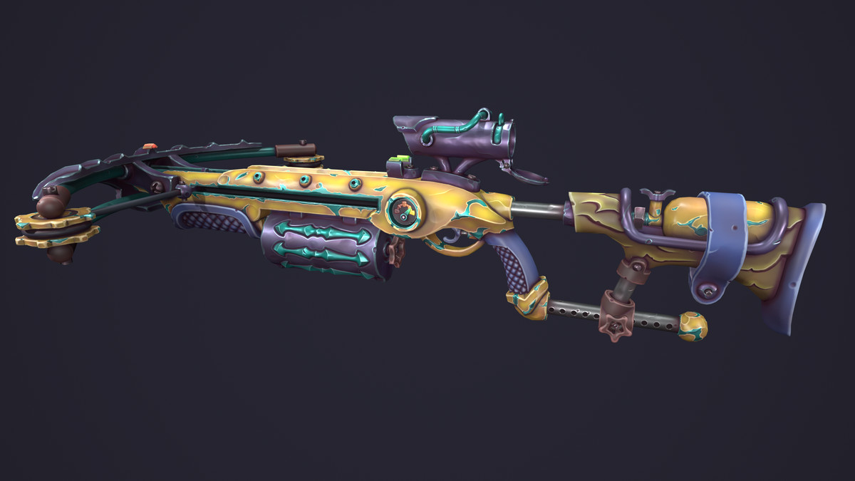 Steampunk crossbow