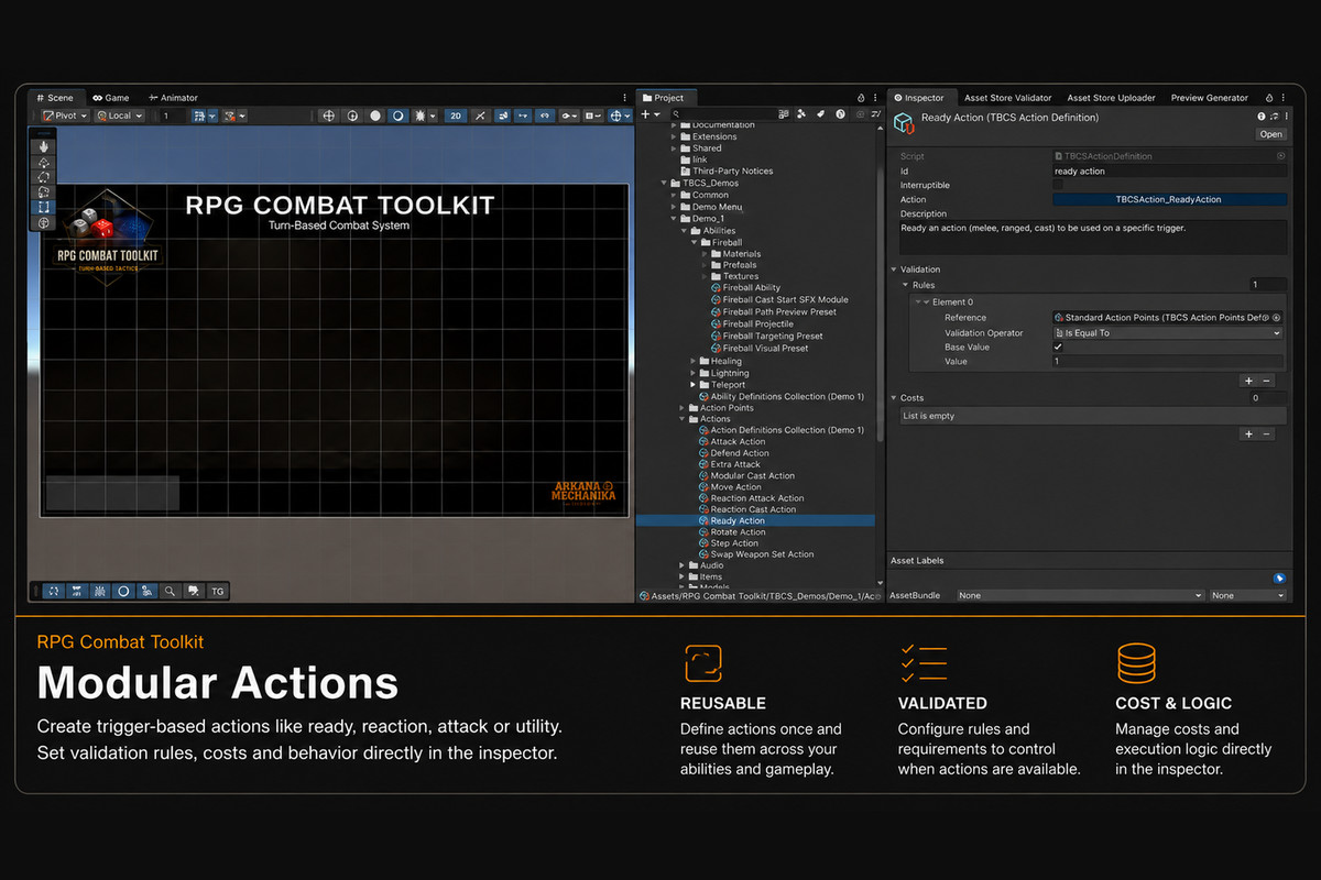 RPG Combat Toolkit - Turn Based Tactics