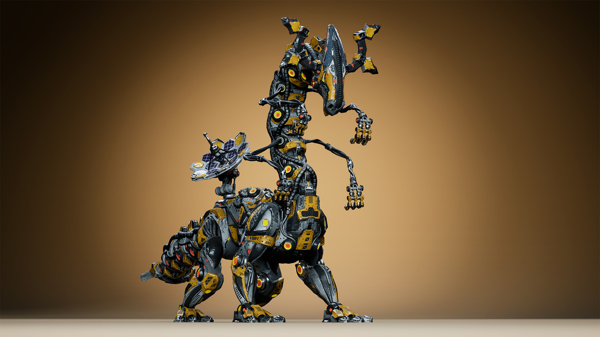 Sci-Fi Dino Long-Neck