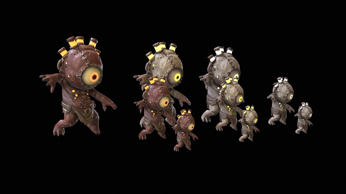 Chibi Necro Zombie Eye