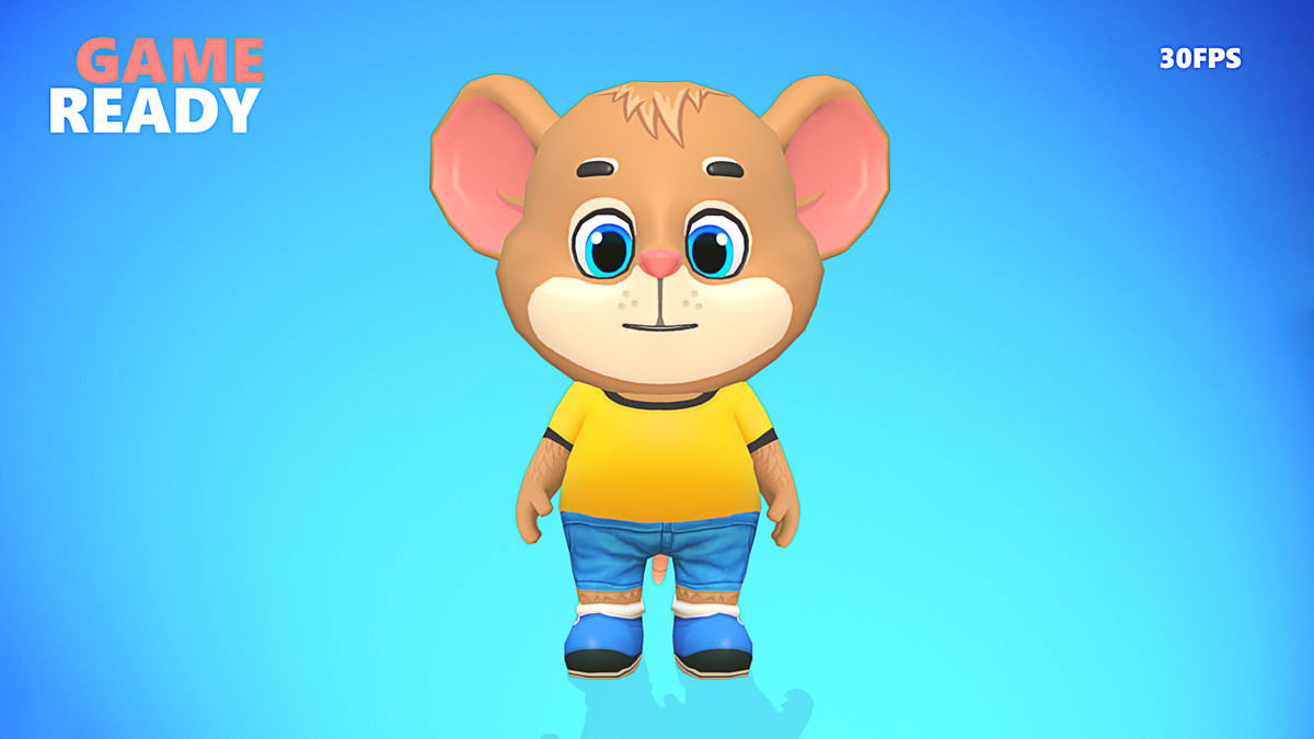 Mouse Rat Rodent Brown Animated