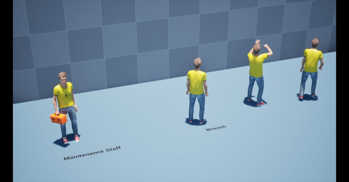 Hotel Staff Animation