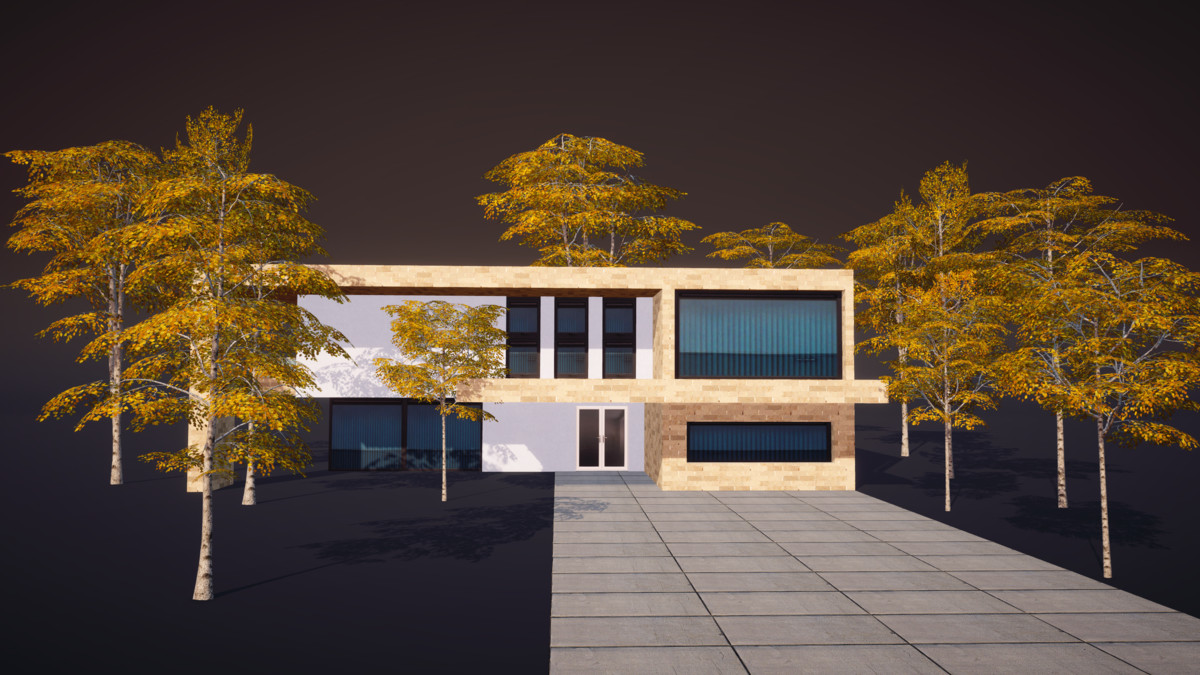Low-Poly Birch Tree Pack - Multi-Season