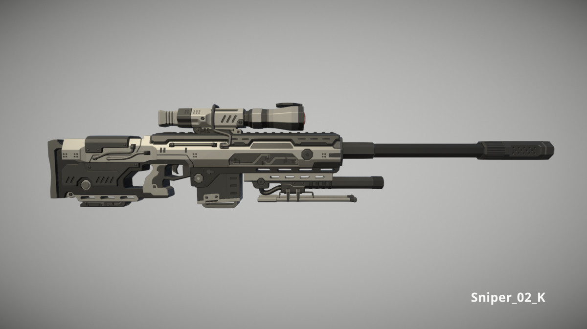 Cyberpunk Armory - Low Poly