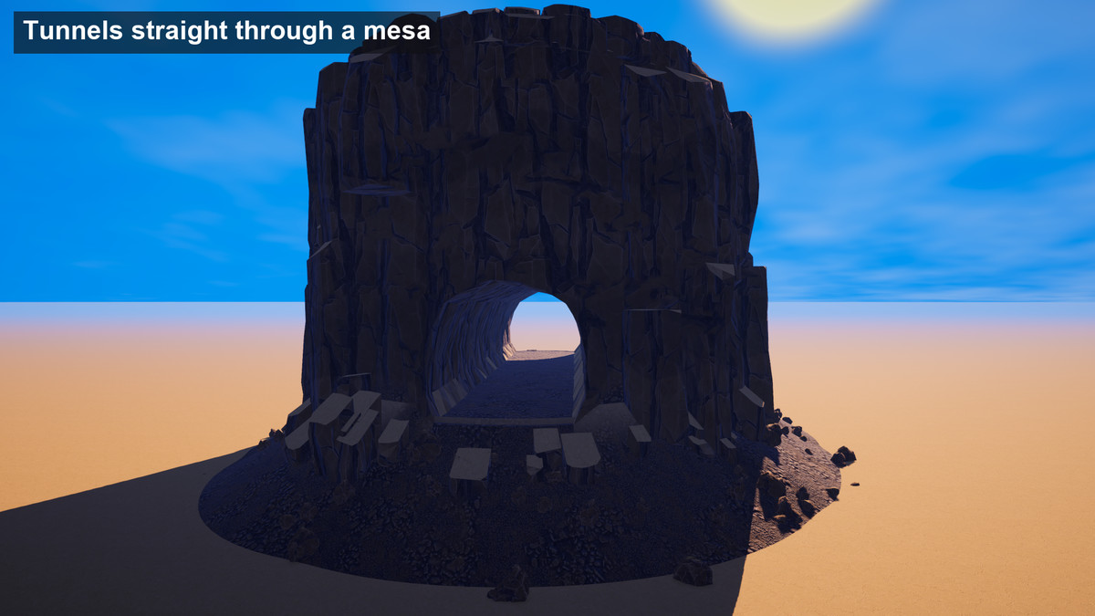 Procedural Cliff Builder