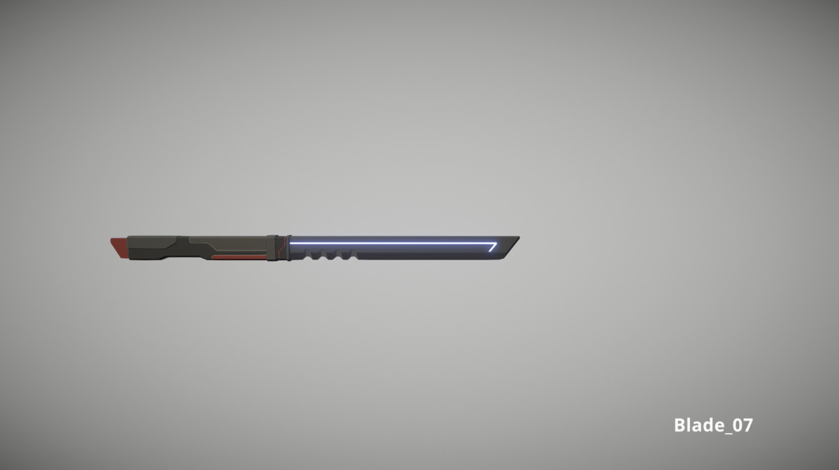 Cyberpunk Armory - Low Poly