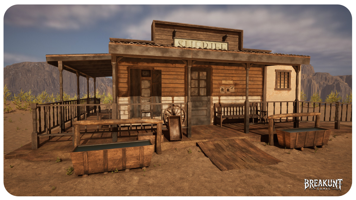 Western Sheriff's Office with Jail - Modular Environment