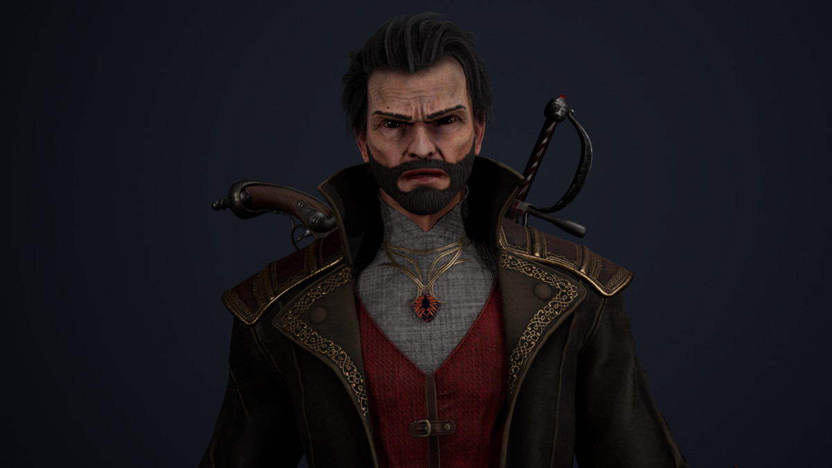 Vampire Monster Character – Dark Fantasy Hunter | Horror Enemy