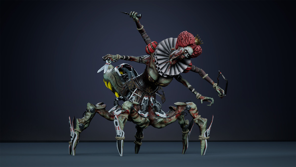 Fantasy Cyborg Queen
