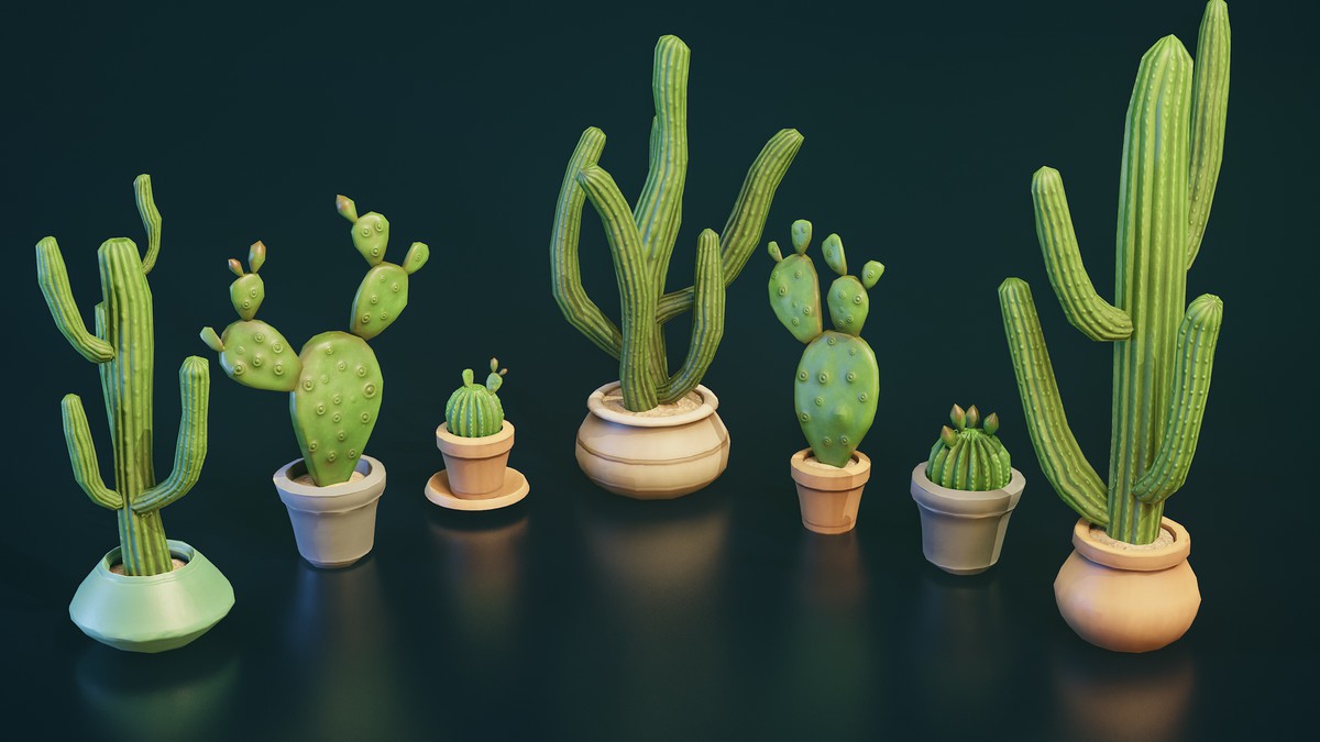 Stylized Home Plants