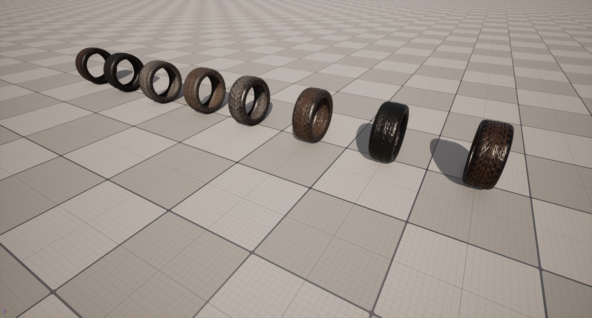 Kryxen Tire V1 - Game Ready
