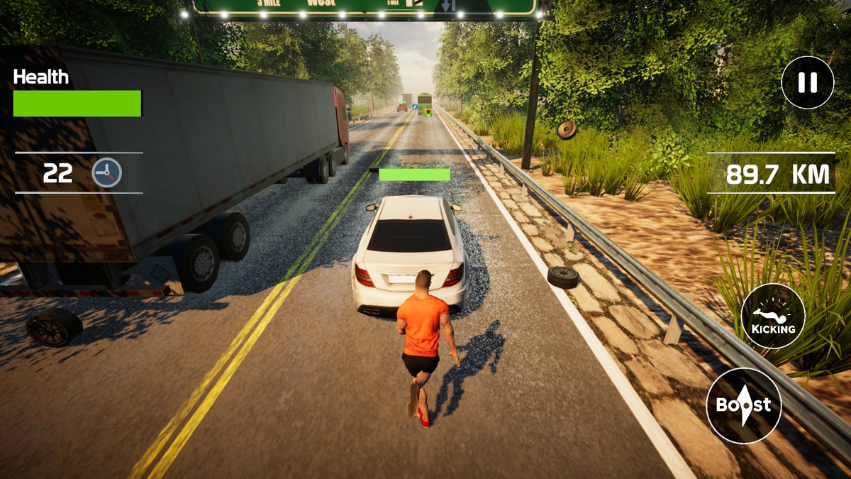 Traffic Racing : 3D Runner