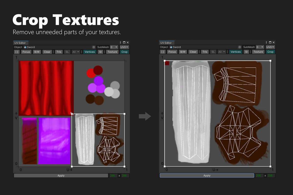 UV Editor & Texture Editor