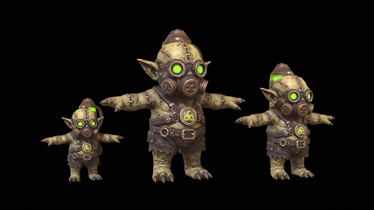Chibi Necro Zombie Goblin