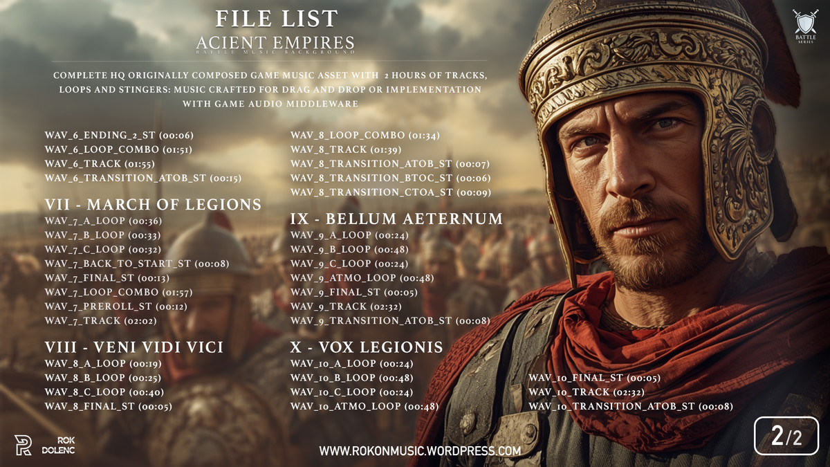 Ancient Empires Music