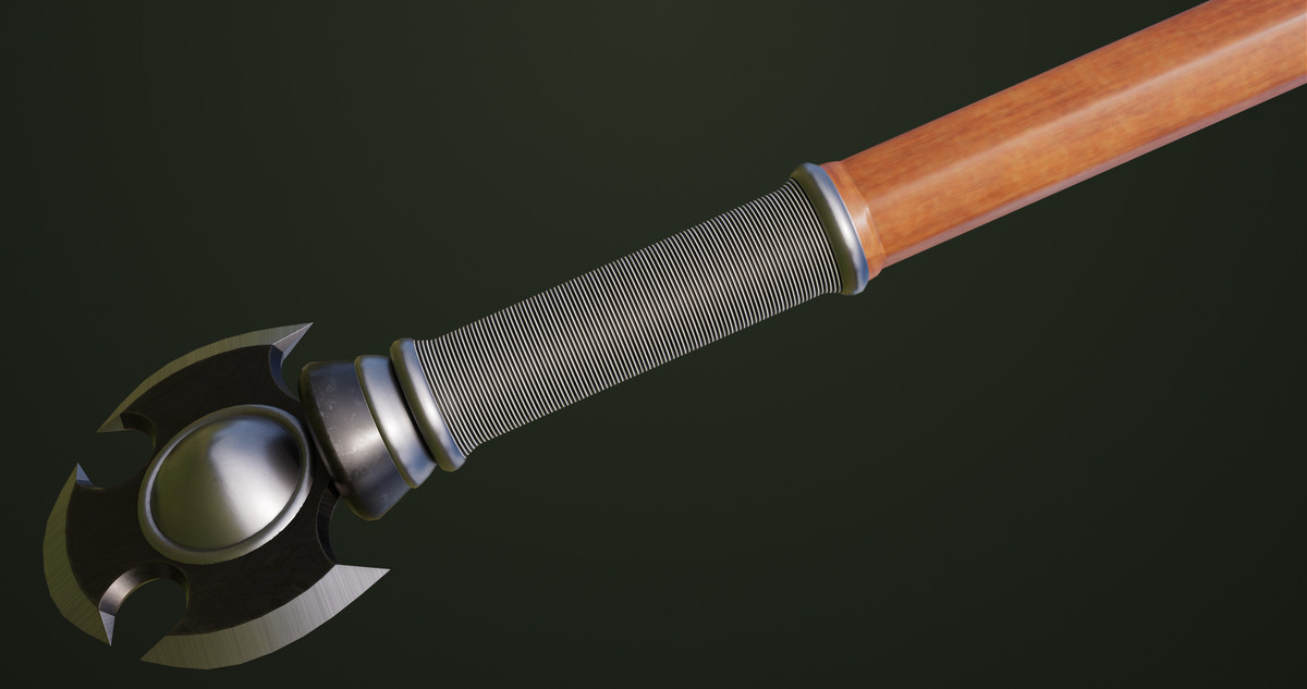 Battle Axe 11 URP HDRP Textures