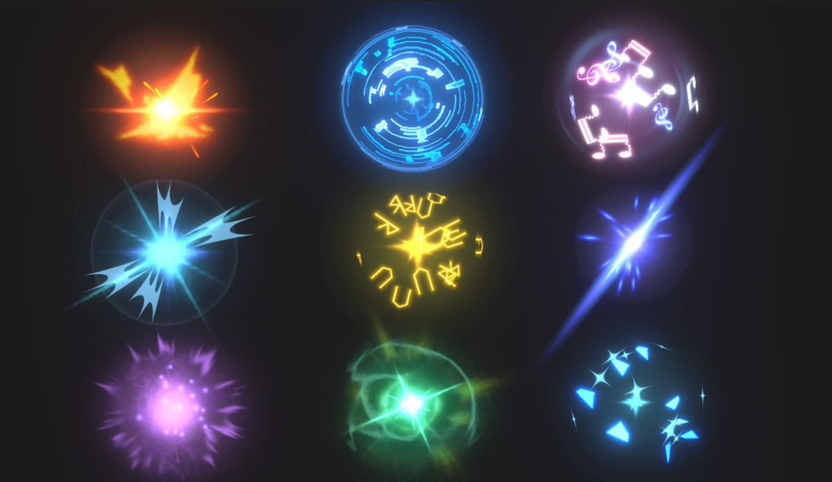 Game VFX - Magic Slash Collection