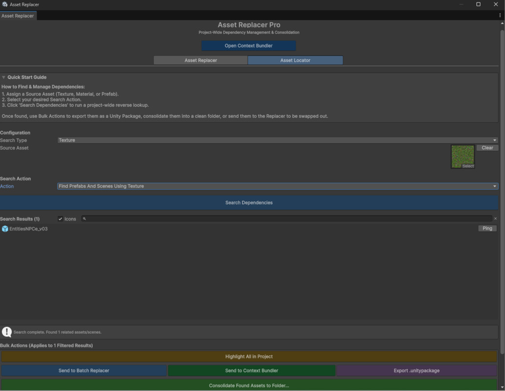 Codebase Exporter & Asset Replacer Pro