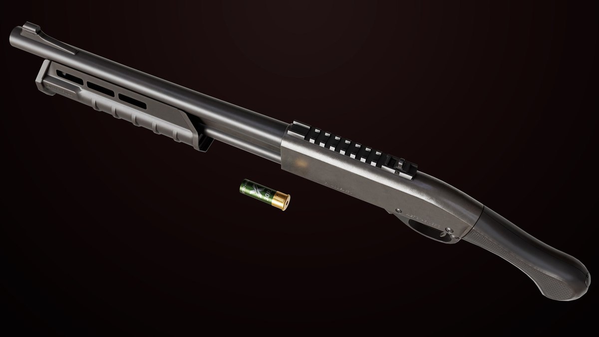 Shotgun Collection 01 URP HDRP Textures