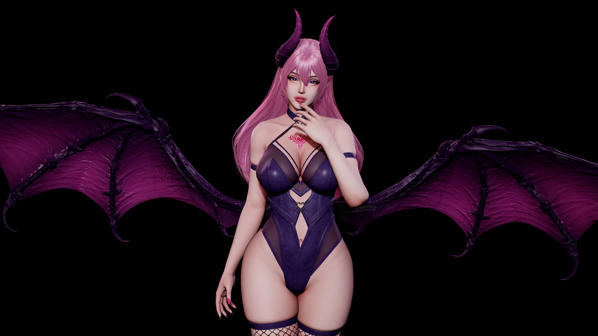 Vespira Succubus - Game Ready