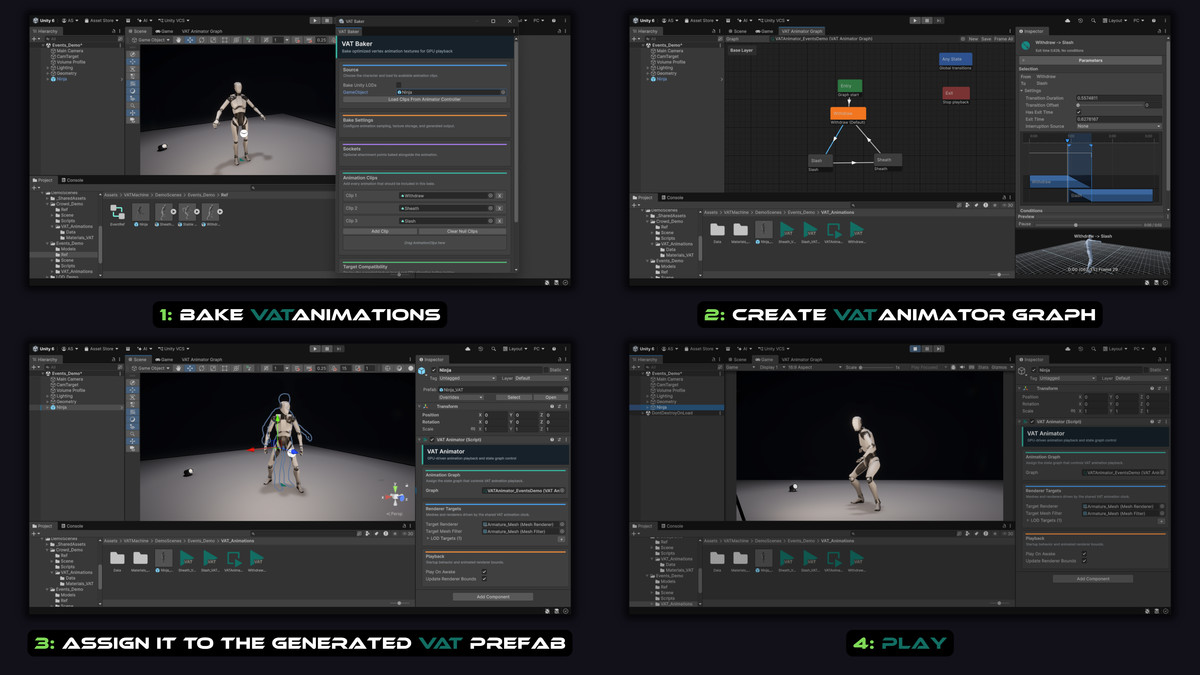 VATMachine - GPU Animator & VAT Baker