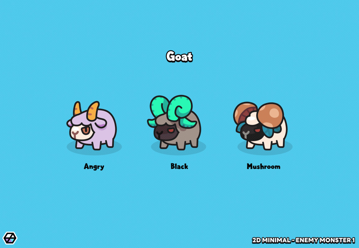 2D Minimal - Enemy Monster1