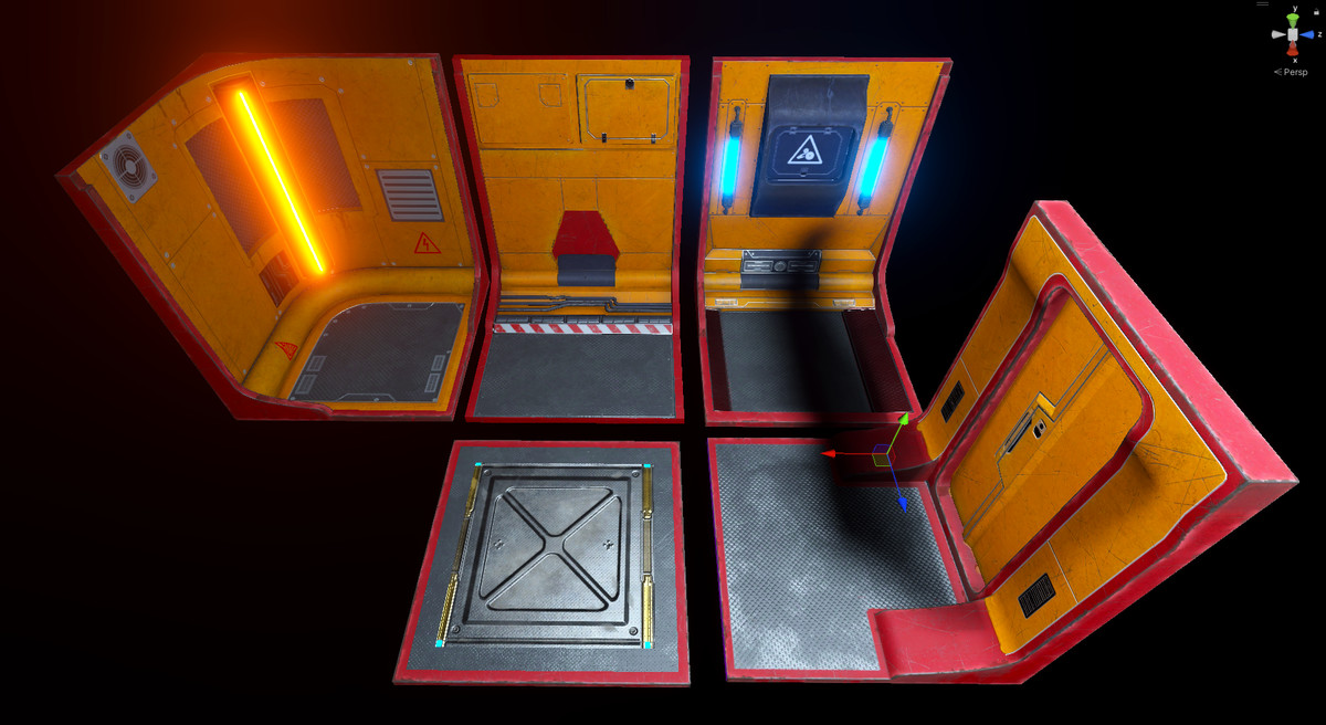 Sci-Fi Top-Down Facility Generator