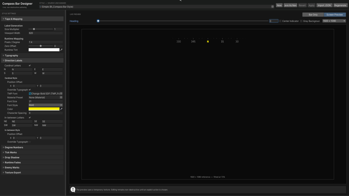 Compass Bar - MFPS Addon
