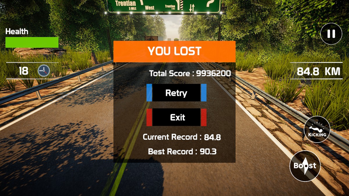 Traffic Racing : 3D Runner