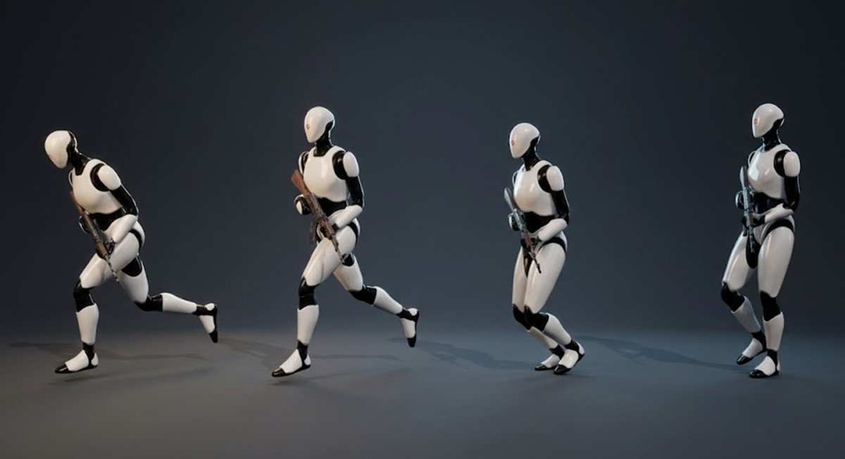 Female Rifle Movement Animation