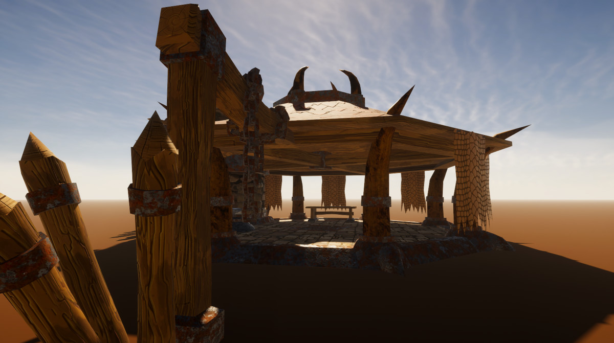 Stylized Orc Blacksmith Forge