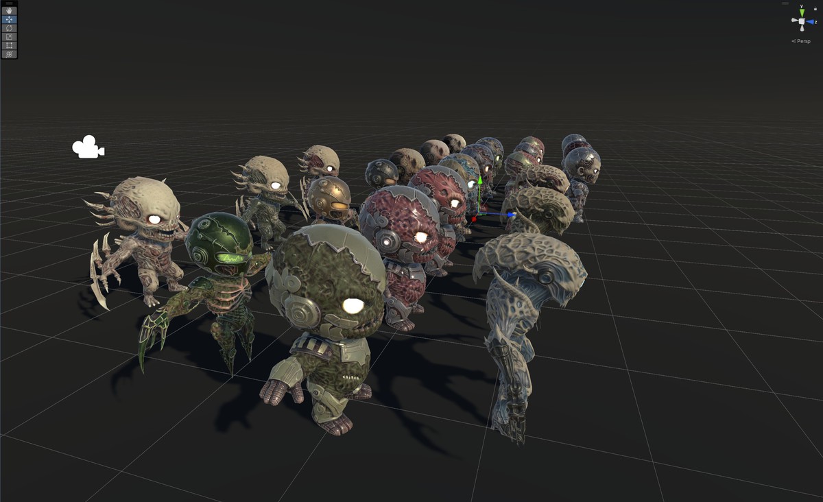 Chibi Necro Pack One