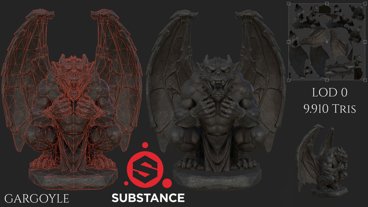 10 Dark Fantasy Statues