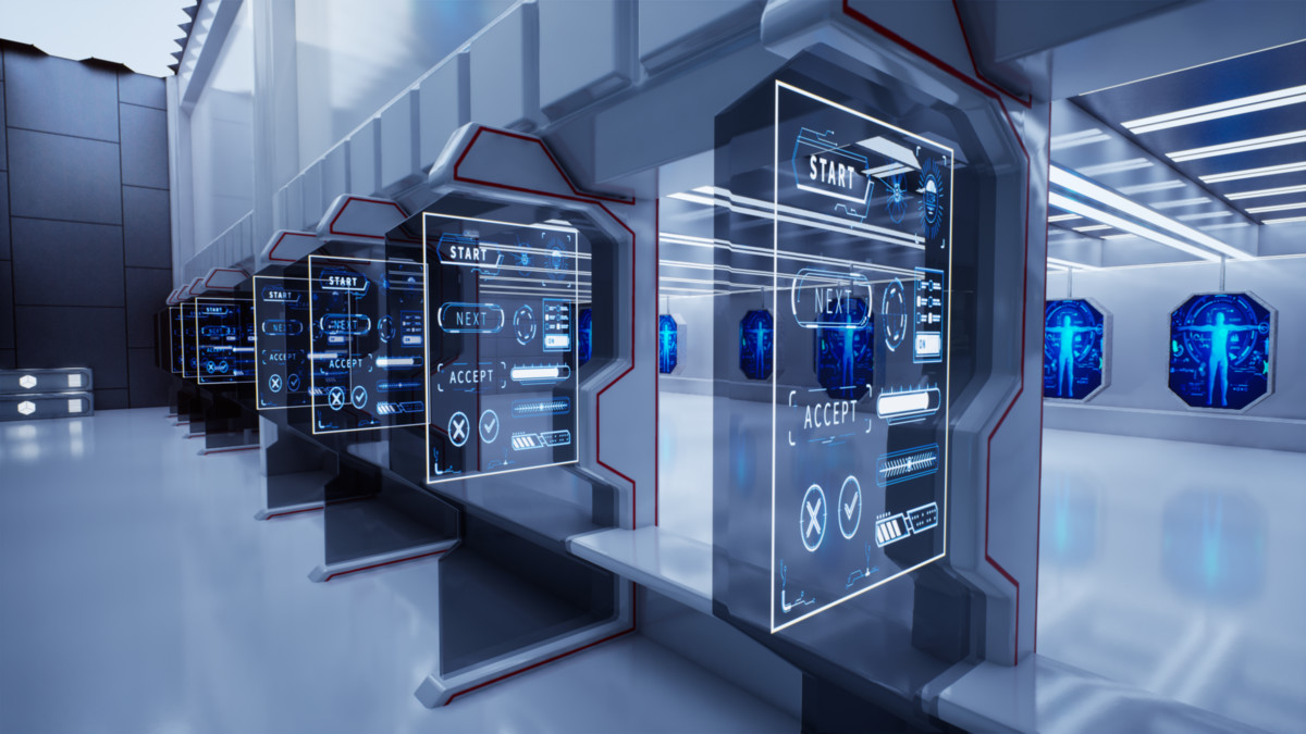 Futuristic Environment Kit Vol.3 – Sci-Fi Armory Facility