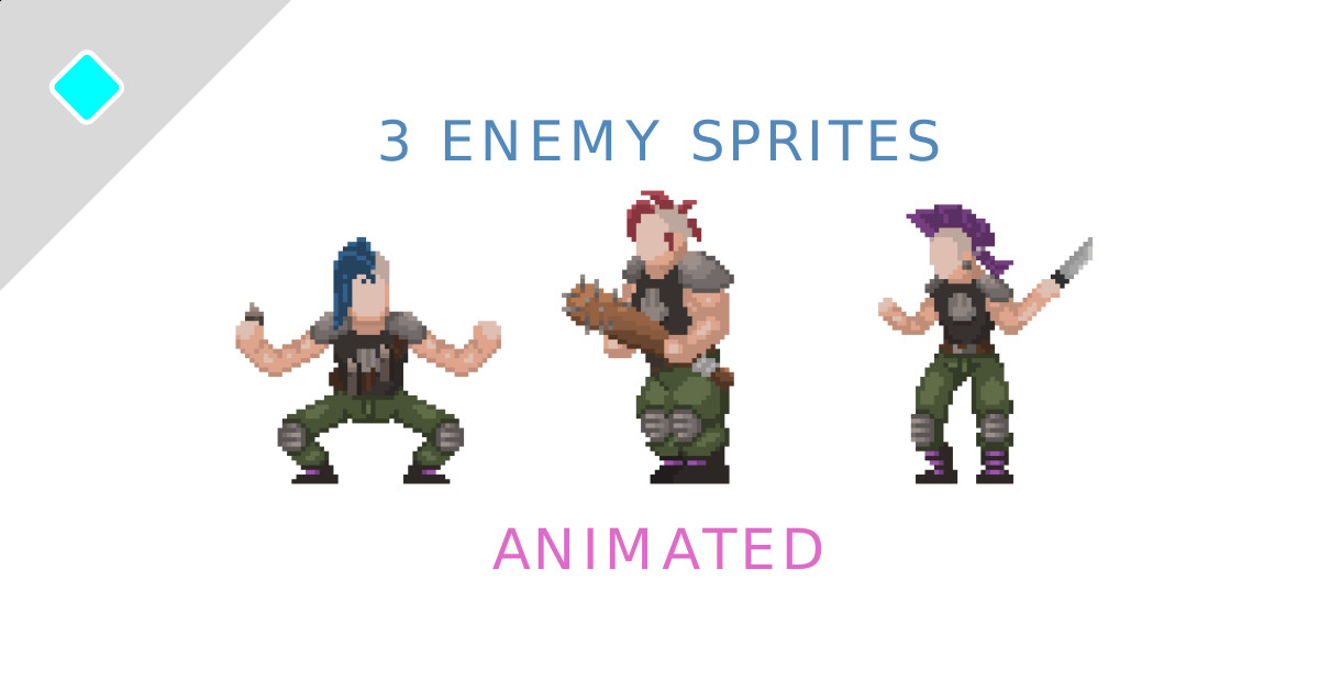 Neon Guns - Game Kit - Asset Pack 1