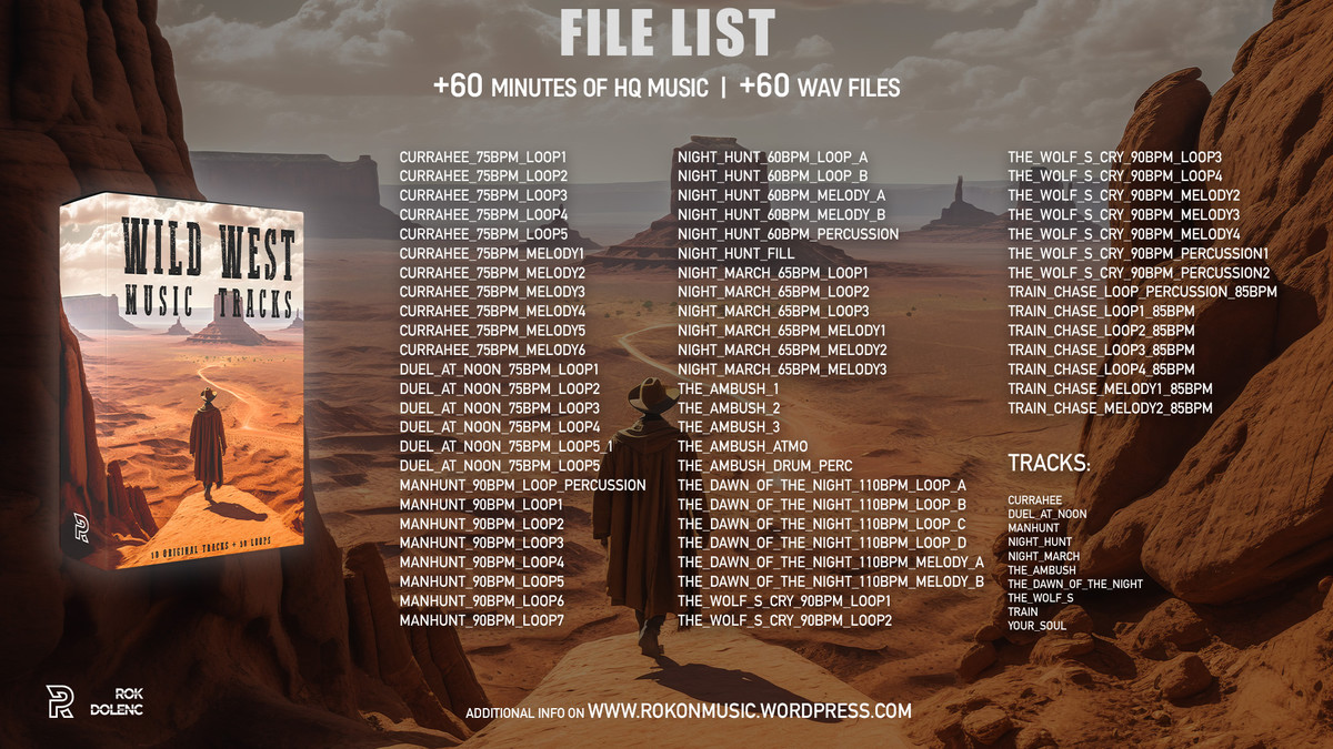 Wild West Music Tracks